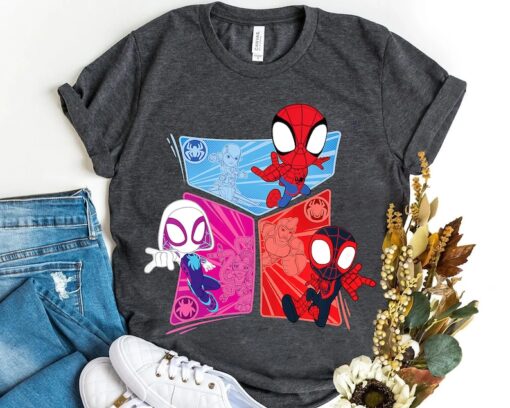 Marvel Spidey and His Amazing Friends Heroes and Foes Shirt