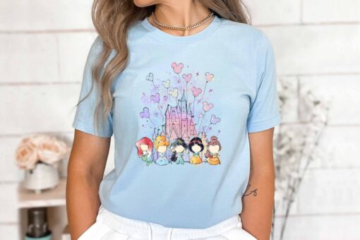 Princess Castle Shirt, Disney Princess Shirt, Birthday Girl Shirt