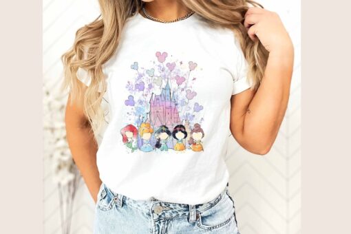 Princess Castle Shirt, Disney Princess Shirt, Birthday Girl Shirt