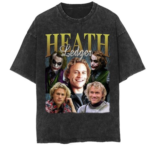 Heath Ledger Vintage Washed T-Shirt