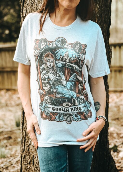 Labyrinth Jareth Shirt, Art Nouveau Labyrinth Bowie Movie Tee