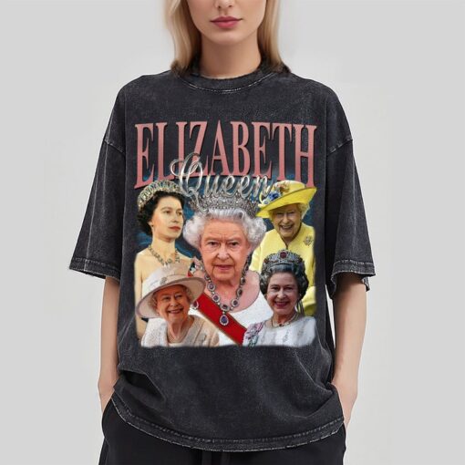 Queen Elizabeth II Vintage Washed T-Shirt