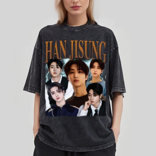 Han JiSung Vintage Washed T-Shirt