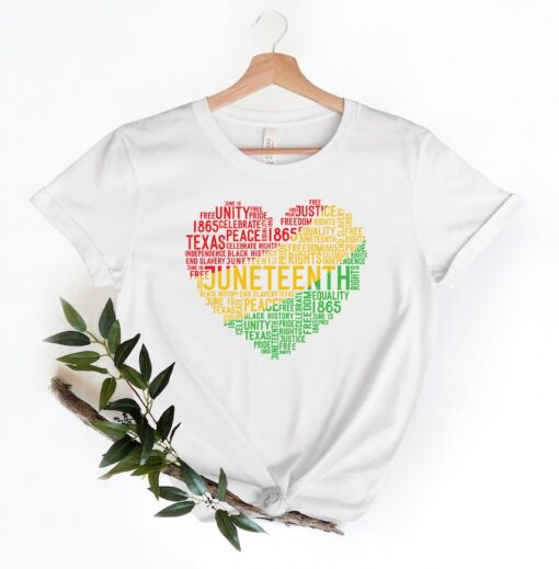 Juneteenth Heart Shirt,Juneteenth shirt women,Black Culture