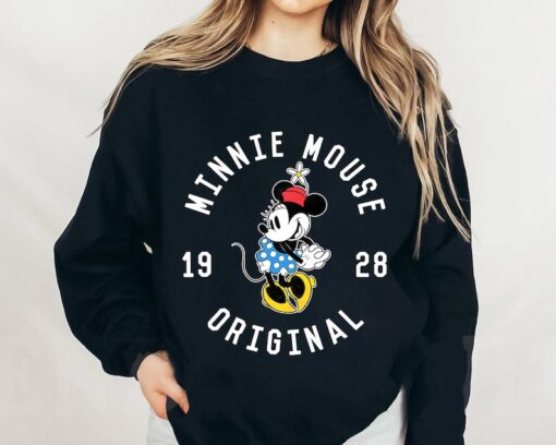 Disney Original Minnie Mouse T-Shirt Disneyland Family Matching Shirt