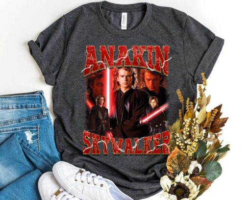 Star Wars Anakin Skywalker Portrait Poster Shirt