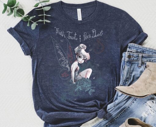 Disney Peter Pan Tinker Bell Believe Shirt