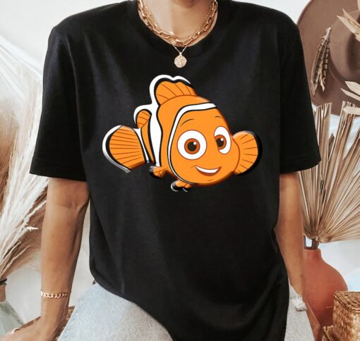 Disney Finding Dory Nemo Character Portrait Graphic T-Shirt