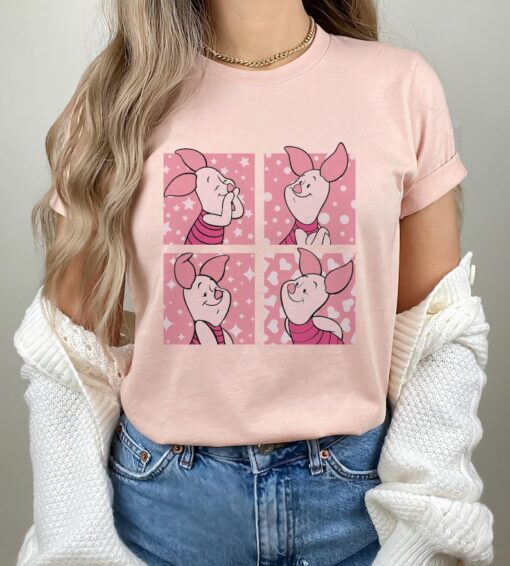 Disney Piglet Portrait Boxes Shirt