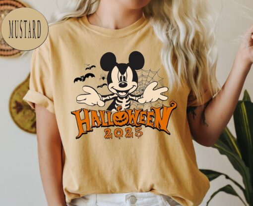 Comfort Colors® Vintage Disney Halloween Sweatshirt, Disney Ride Shirt