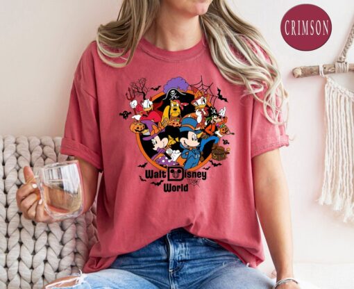 Comfort Colors® Mouse And Friends Halloween Vintage Shirt