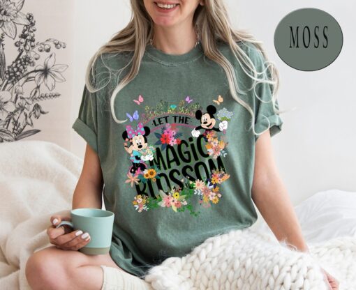 Comfort Colors® Let The Magic Blossom T-Shirt, Magic Kingdom Shirt