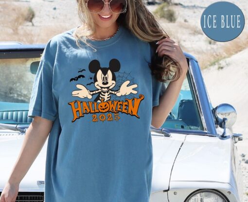 Comfort Colors® Vintage Disney Halloween Sweatshirt, Disney Ride Shirt