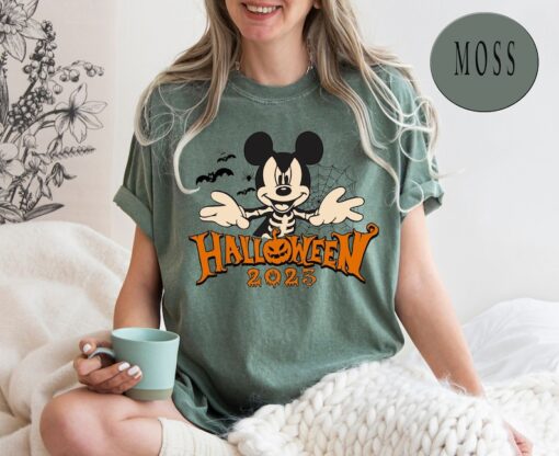 Comfort Colors® Vintage Disney Halloween Sweatshirt, Disney Ride Shirt