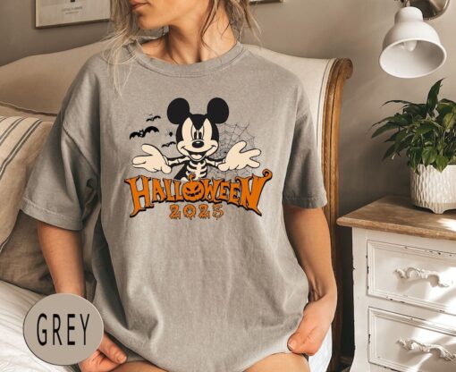 Comfort Colors® Vintage Disney Halloween Sweatshirt, Disney Ride Shirt