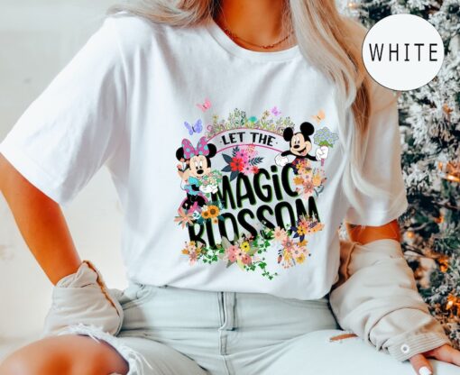 Comfort Colors® Let The Magic Blossom T-Shirt, Magic Kingdom Shirt