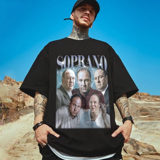 Limited Tony Soprano Vintage T-Shirt, Oversized Unisex Shirt