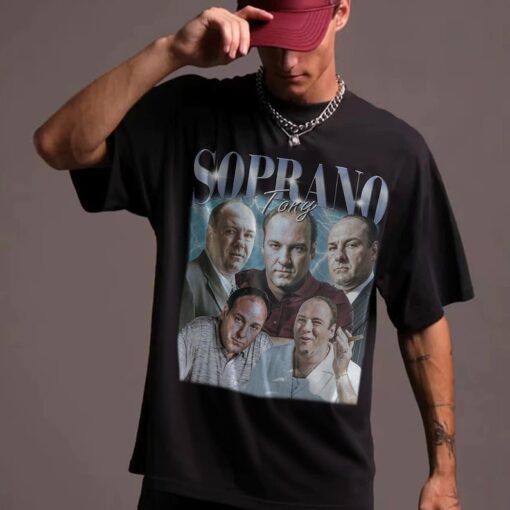 Limited Tony Soprano Vintage T-Shirt, Oversized Unisex Shirt