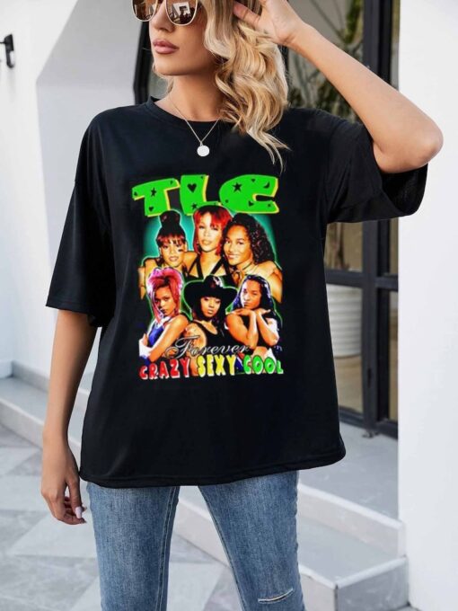 TLC Crazy Unisex Shirt Vintage Tlc Shirt, 90S Tlc Group Shirt