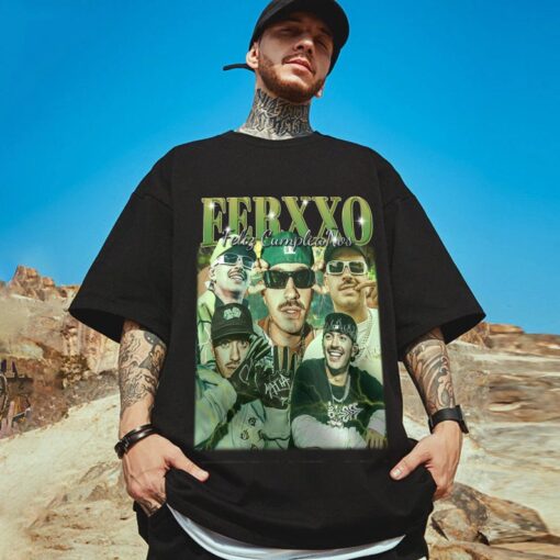 Feid Ferxxo Vintage Washed Shirt, Bootleg Retro 90's Fans Tee Gift