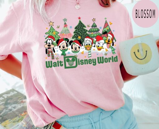 Comfort Colors® Vintage Walt Disney World Christmas Shirt