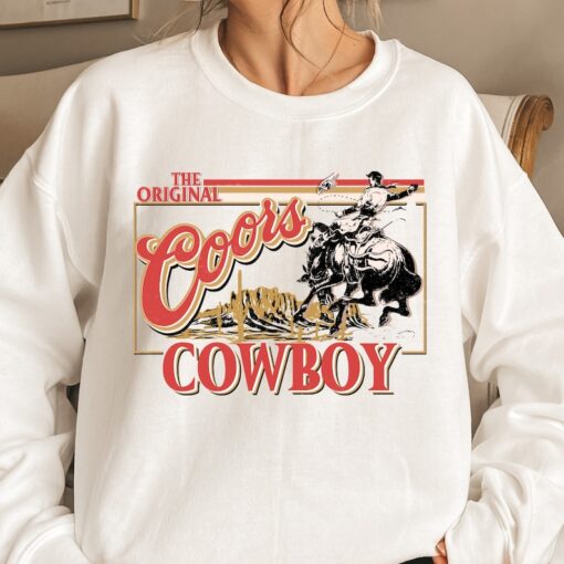 Coors Original Cowboy Heather Colors Sweatshirt