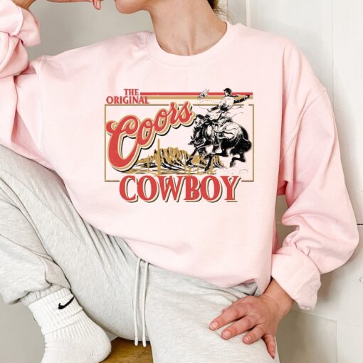 Coors Original Cowboy Heather Colors Sweatshirt