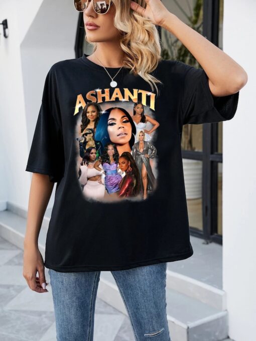 Ashanti Unisex Shirt Ashanti Tshirt, Music Shirt, Hiphop Shirt