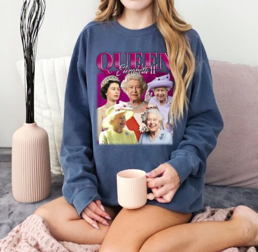 Queen Elizabeth II Sweatshirt, Queen Elizabeth II Sweater