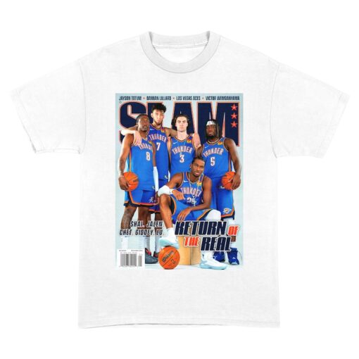 Vintage Style OKC Basketball T-Shirt, Thunder Graphic Tee