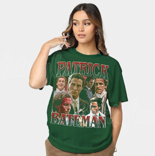 Vintage Style Patrick Bateman T Shirt