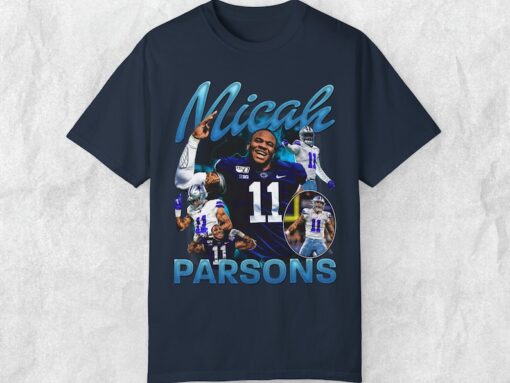 Micah Parsons Vintage 90s Style Unisex T-shirt