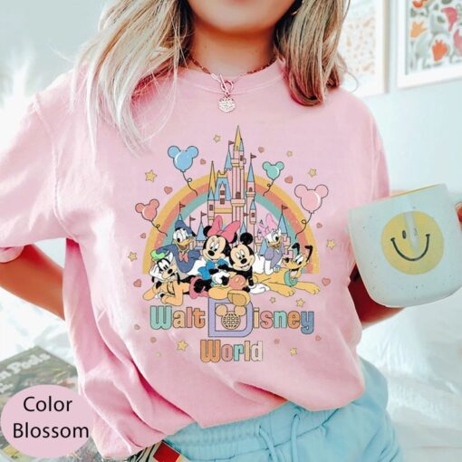 Vintage Walt Disney World Comfort Color Shirt, Retro Disneyworld Shirt