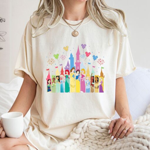 Comfort Colors® Disney Princess Castle Shirt, Princess T-Shirt