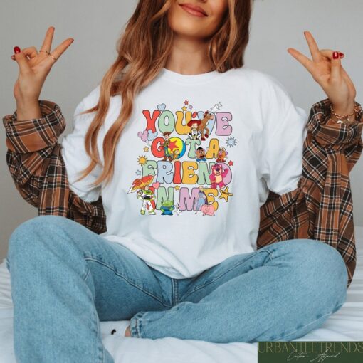 You’ve Got a Friend In Me Shirt, Retro Toy Story Characters Sweatshirt