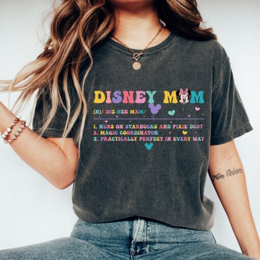 Comfort Colors® Disney Mom Shirt, Mothers Day Gift, Gift For Women