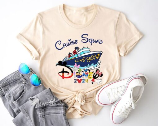 Disney Cruise Squad Shirts, 2024 Cruise Shirt