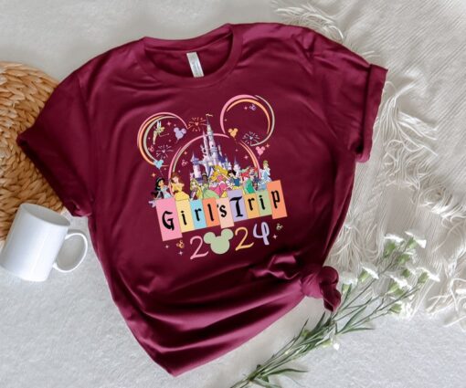 Disney Girls Trip 2024 Shirt, Disney Girls Vacation Shirt