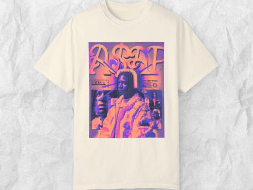 Asap Rocky Vintage 90s Style Unisex T-shirt