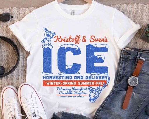 Disney Frozen Kristoff & Sven's Ice Harvesting And Delivery Shirt