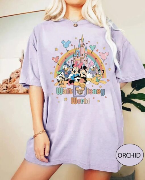 Vintage Walt Disney World Comfort Color Shirt, Retro Disneyworld Shirt