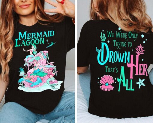 2-Sided Disney Mermaid Lagoon Shirt