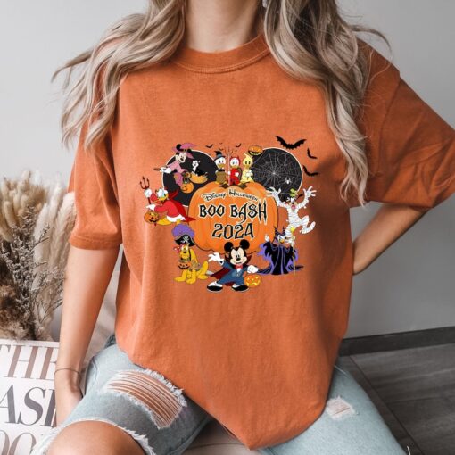 Comfort Colors® Disney Halloween Boo Bash 2024 Shirt