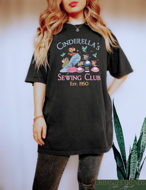 Retro Cinderella's Sewing Club Shirt, Funny Mouses Sweatshirt