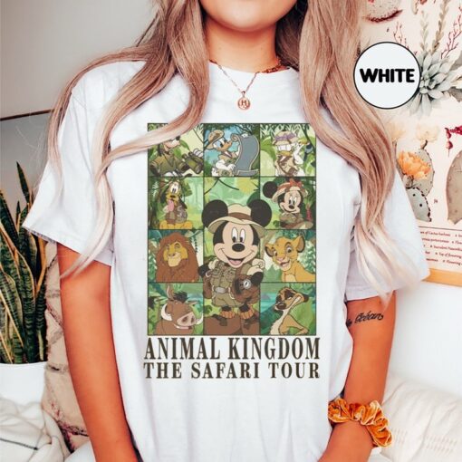 Vintage Animal Kingdom The Safari Tour Comfort Color Shirt