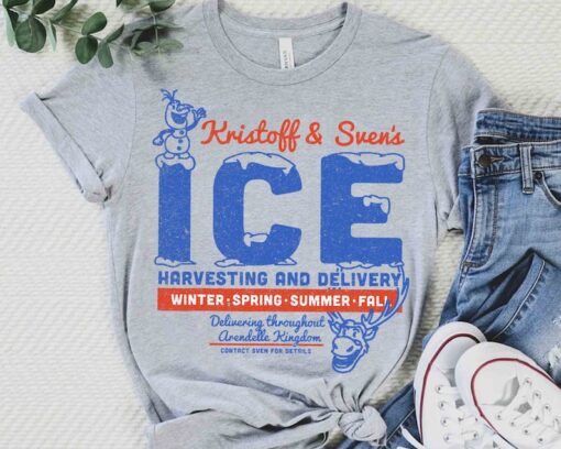 Disney Frozen Kristoff & Sven's Ice Harvesting And Delivery Shirt