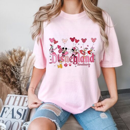 Comfort Colors® Disneyland Valentine T-Shirt, Valentines Day T-Shirt