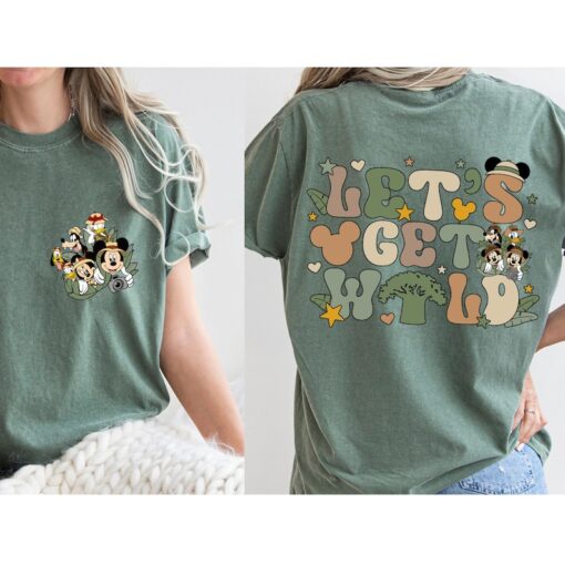 Comfort Colors® Disney Safari Shirt, Mickey and Friends Safari Shirt