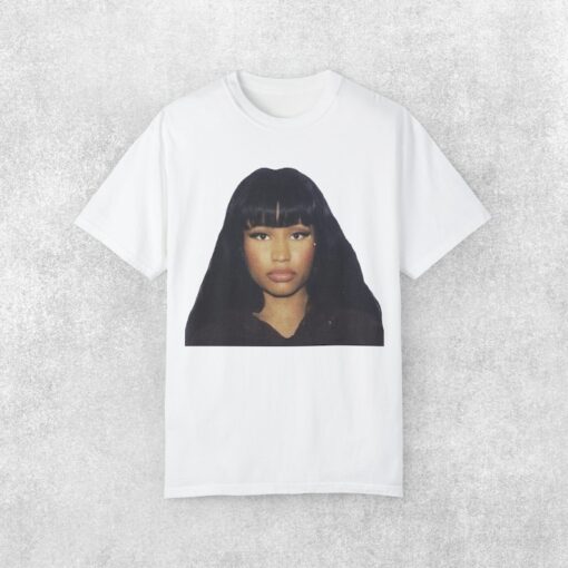 Nicki Minaj Iconic Logo Tee - Limited Edition Hip-Hop Shirt