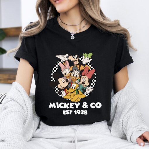 Comfort Colors® Mickey & Co T Shirt, Mickey and Minnie Shirt